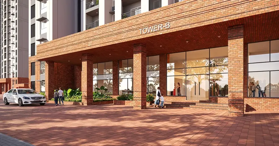 Brigade Whitefield-Hoskote concept main entrance on Whitefield-Hoskote Main Road