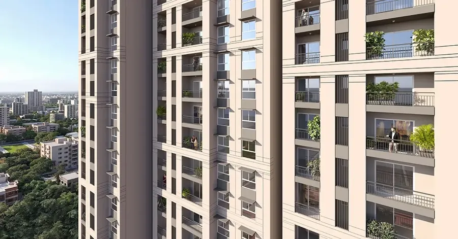 Brigade Whitefield-Hoskote concept skyline view toward the Whitefield IT corridor