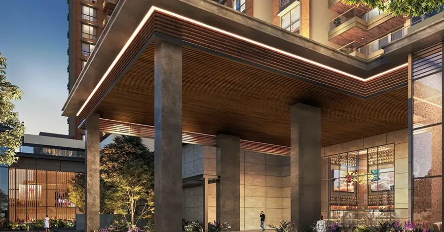Brigade Whitefield-Hoskote concept high-rise towers on Whitefield-Hoskote Road